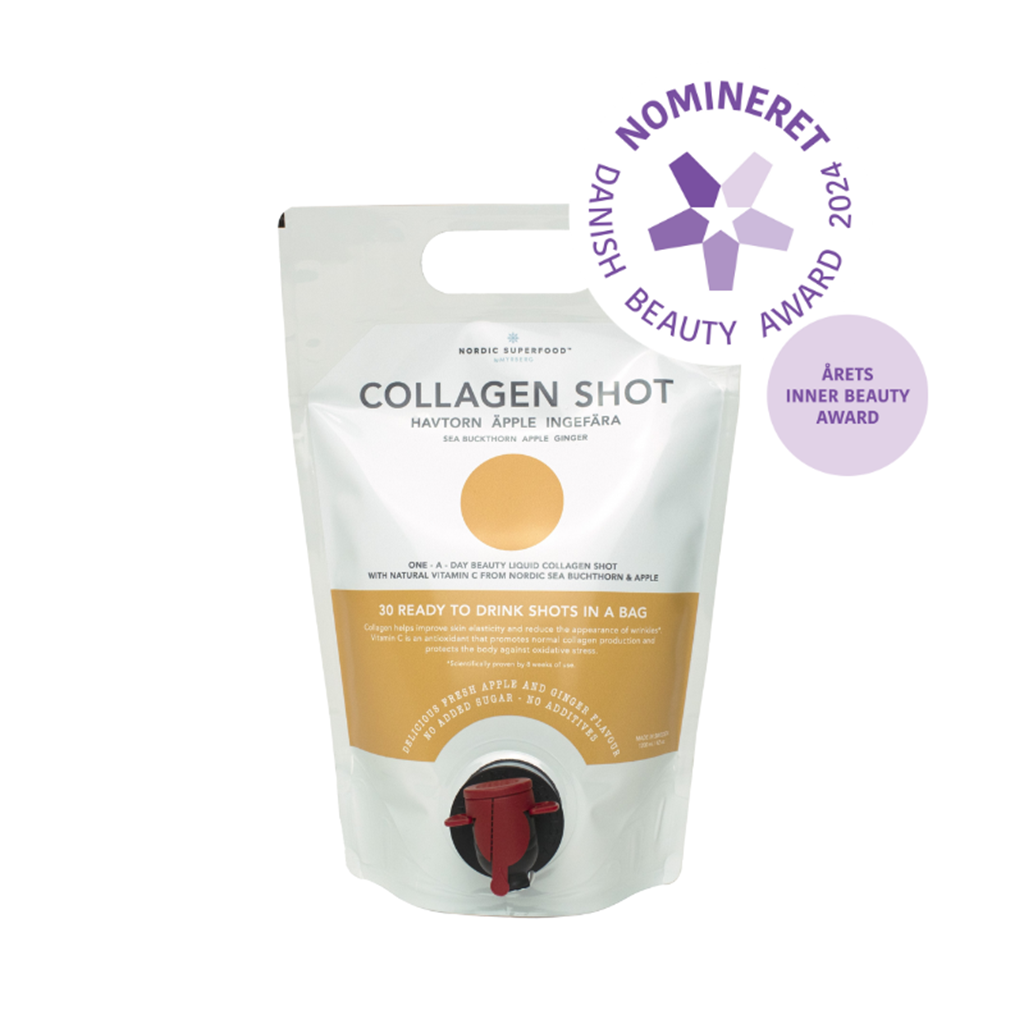 Nordic Superfood - Collagegen Premium+ Shot Liquid Bag w. Tap