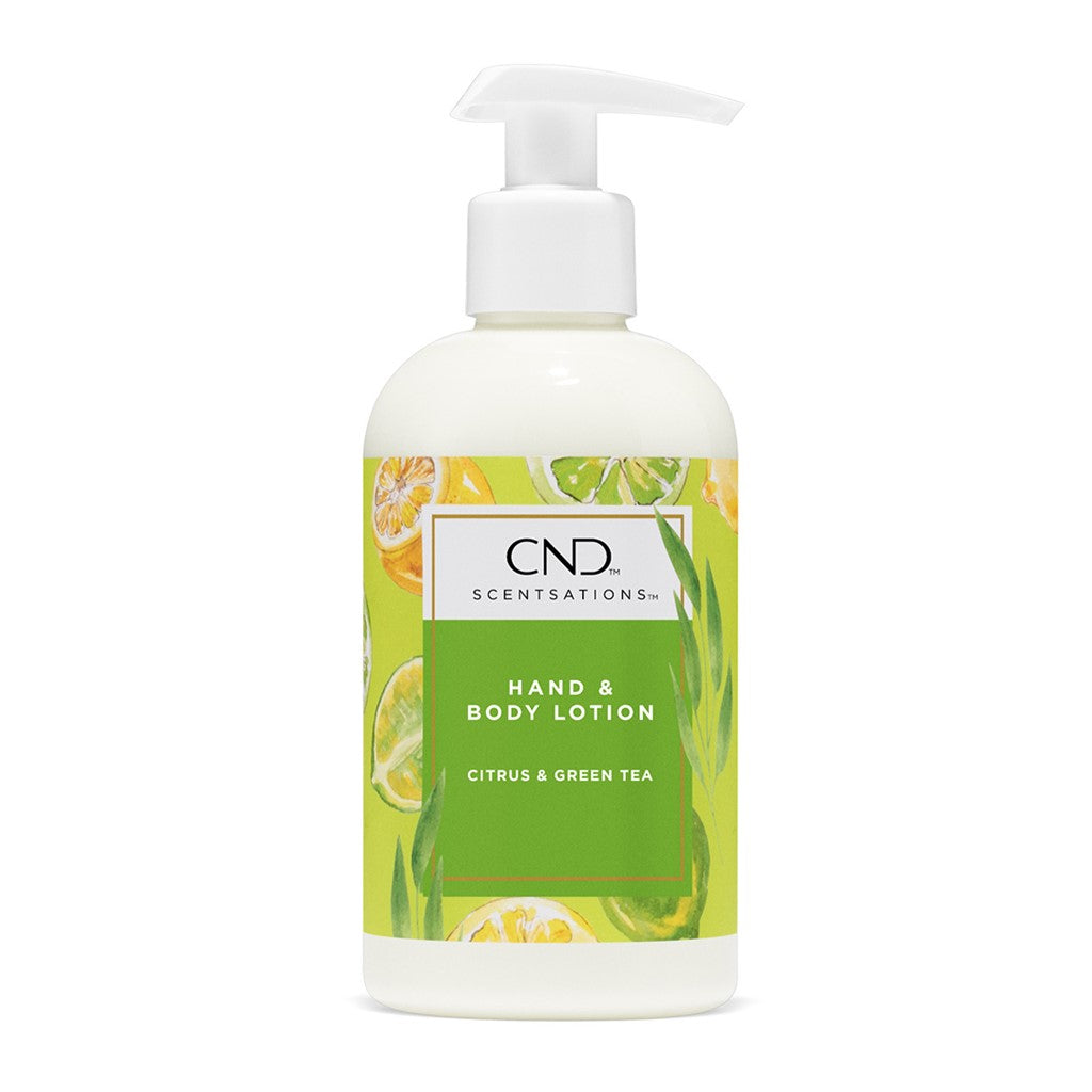 CND - Scentsations Hand & body - Citrus og grøn te